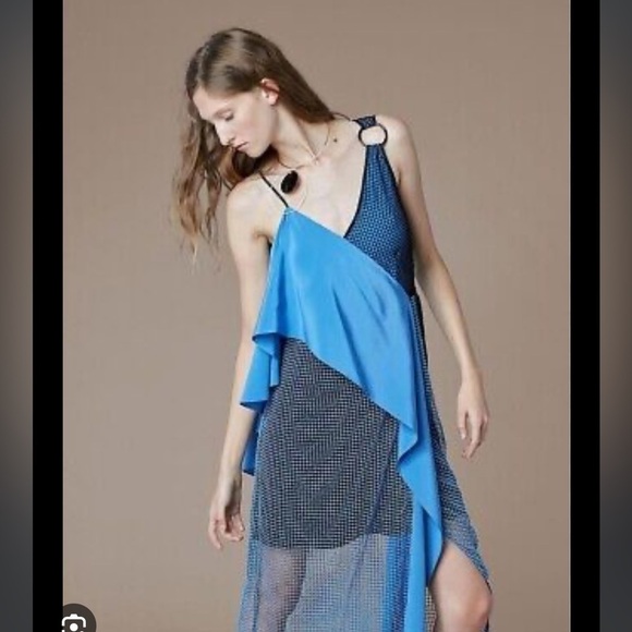 Diane von Furstenberg Asymmetrical Sleeve Wrap dress - Picture 1 of 7